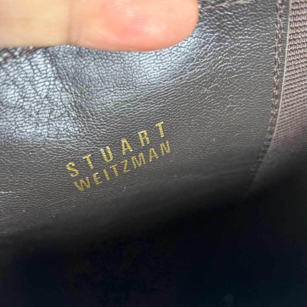 Stuart Weitzman Leather Riding Boots - Picture 7 of 10